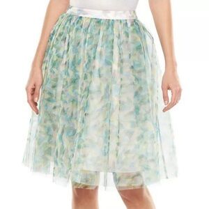 LC Lauren Conrad Disney Cinderella Collection Layered Tulle layered skirt, Small